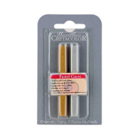 Набор пастели сухой Cretacolor `Carre` 2 шт, цвет золотой и серебряный, в блистере